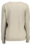 Pull en laine beige pour femme US POLO ASSN.