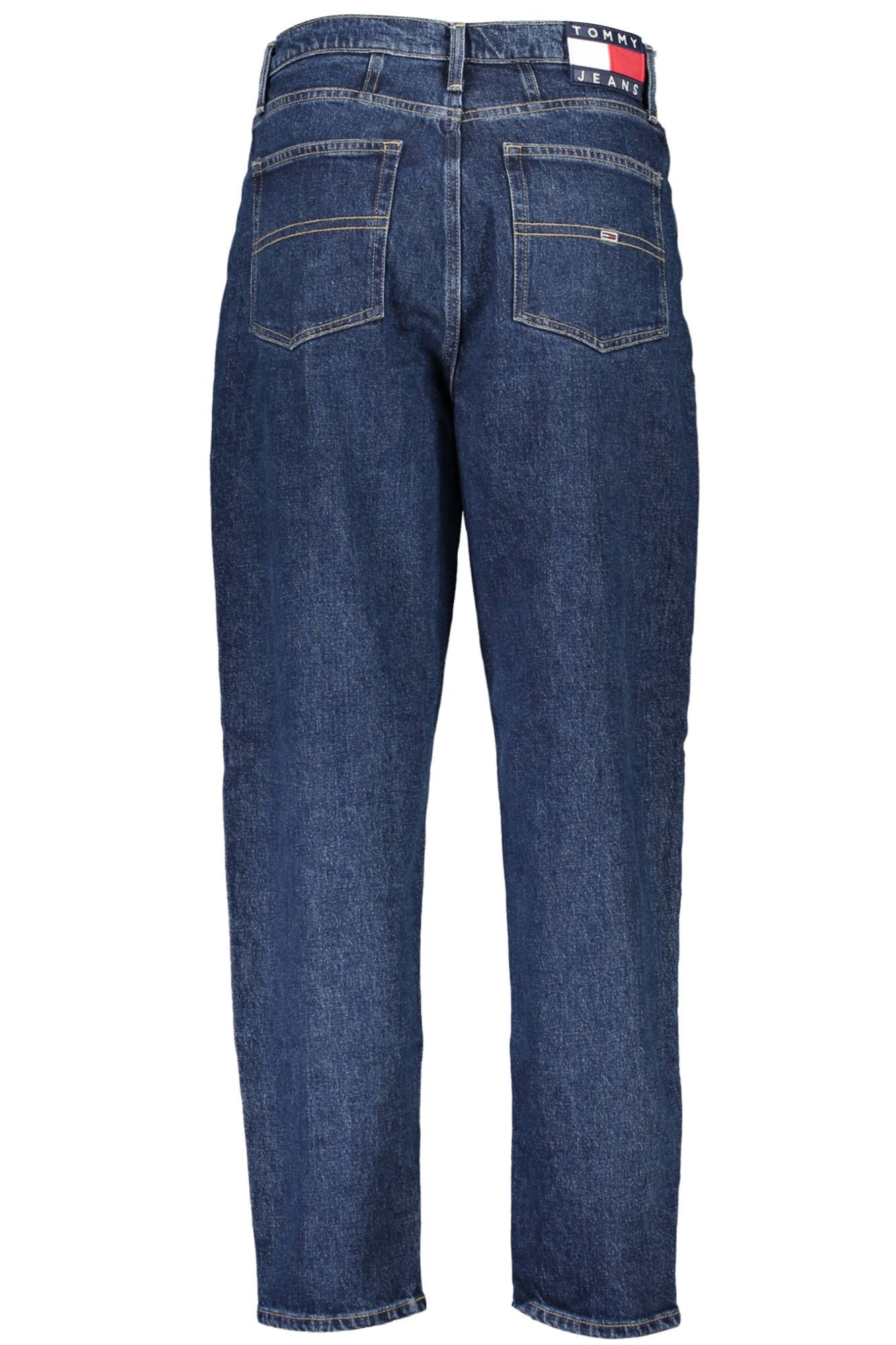 Tommy Hilfiger – Mom-Jeans aus Baumwolle für Damen, Blau