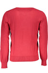 Pull en coton rouge US Grand Polo pour homme