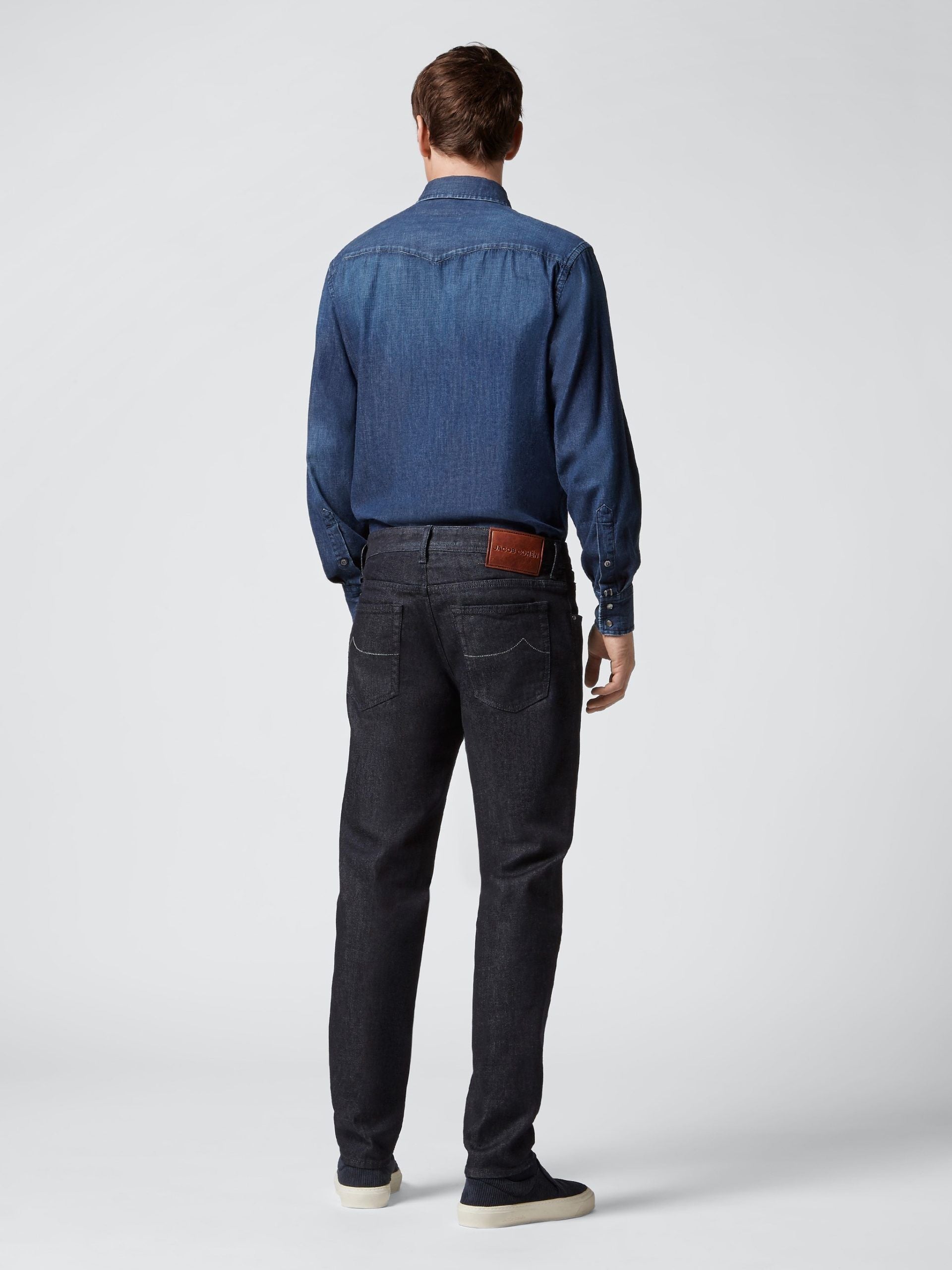 Jacob Cohen Elegant Blue Denim Regular Fit Jeans