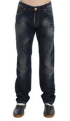 Acht Elegante Straight Fit Low Waist Herren Jeans