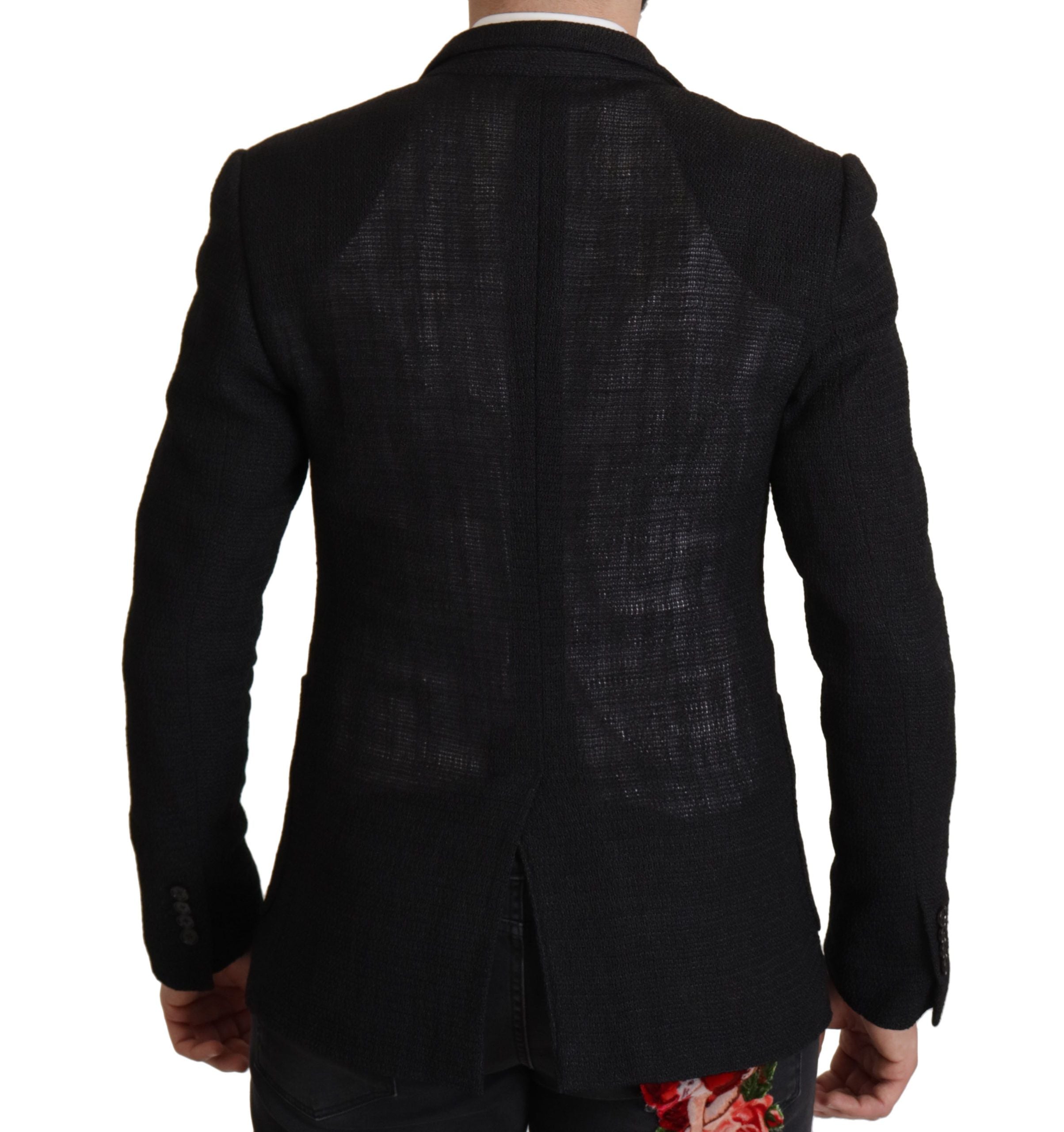 Dolce & Gabbana Elegant Single Breasted Wool Blazer