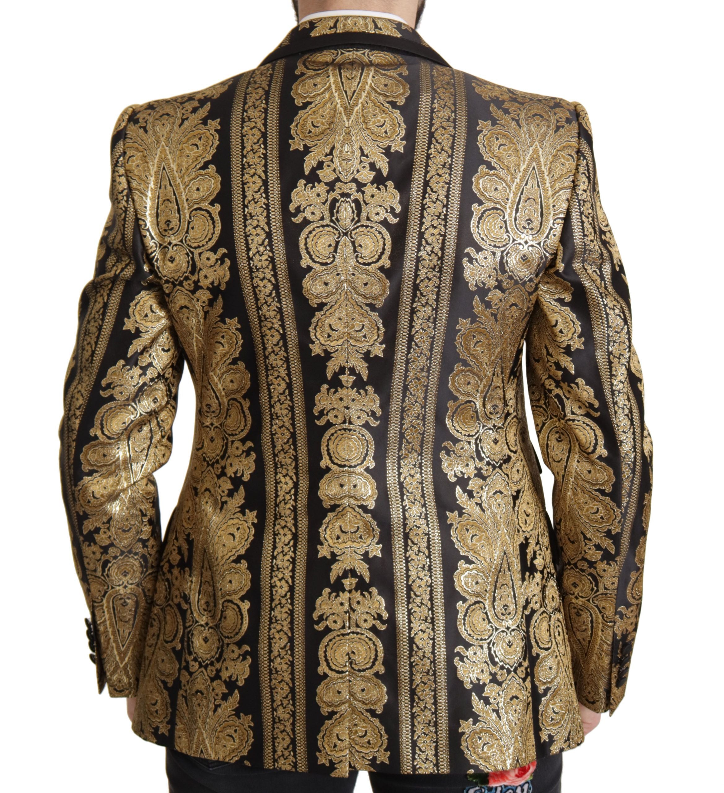 Dolce & Gabbana Eleganter einreihiger Jacquard-Blazer