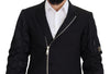 Dolce &amp; Gabbana Elegante schwarze Jacke aus Schurwolle