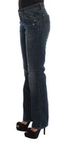 Costume National Schicke Designer-Jeans in normaler Passform, Blau