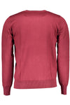 Pull en viscose rouge US Grand Polo pour homme