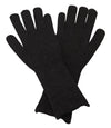 Gants d'hiver élégants en soie mélangée Dolce &amp; Gabbana