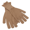 Gants d'hiver élégants en cachemire beige Dolce &amp; Gabbana