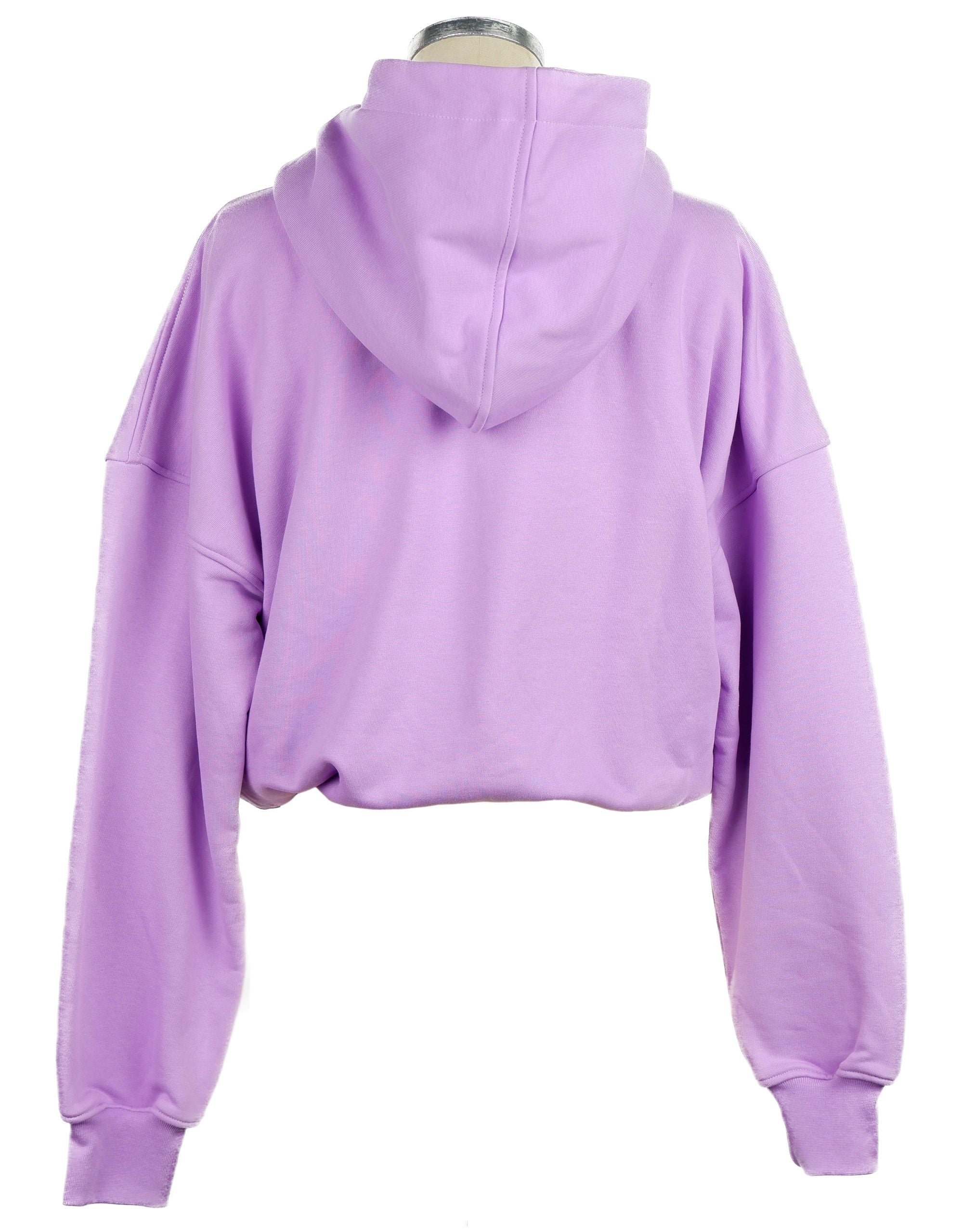 Sweat à capuche violet chic Comme Des Fuckdown avec imprimé logo