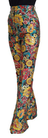 Dolce & Gabbana Elegant Multicolor Woven Pants