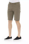 Baldinini Trend Army Cotton Herren Bermuda Short