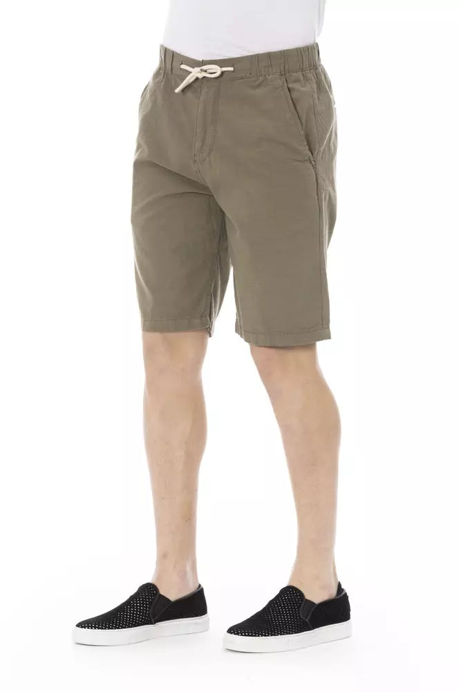 Baldinini Trend Army Cotton Herren Shorts