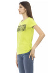 Trussardi Action Green Cotton Women Top