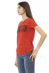 Top Trussardi Action en coton rouge pour femme