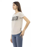 Top Trussardi Action en coton beige pour femme