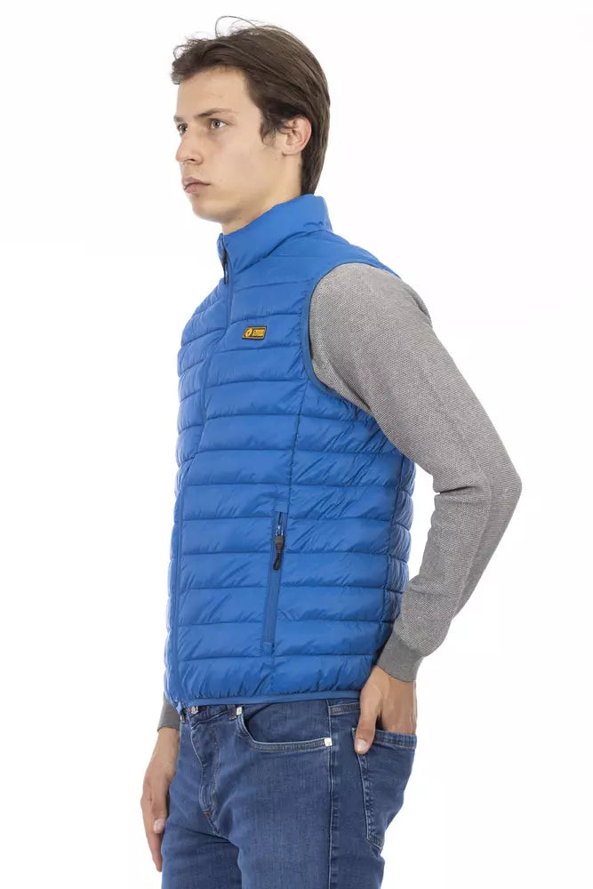 Ciesse Outdoor Blaue Polyester Ärmellose Herrenjacke