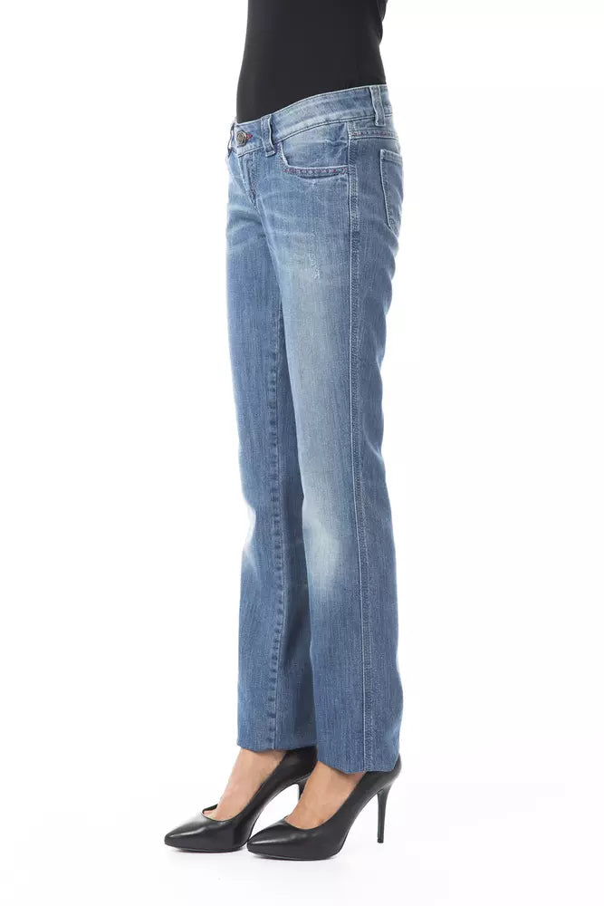 BYBLOS Blaue Jeans aus Baumwolle für Damen