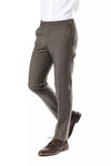 Pantalon homme en laine gris Uominitaliani