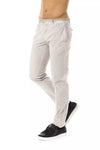 Pantalon homme en coton gris Uominitaliani