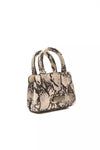 Pompei Donatella Gray Leather Women Handbag