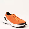 Baskets en textile orange Neil Barrett pour hommes