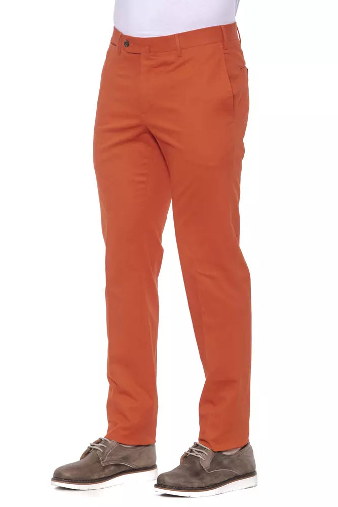 Pantalon pour homme en coton rouge PT Torino