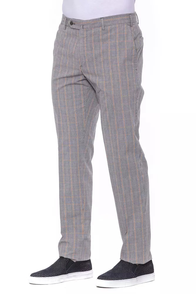 Pantalon en coton gris pour homme PT Torino