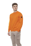 Conte of Florence Orange Cotton Men Sweater