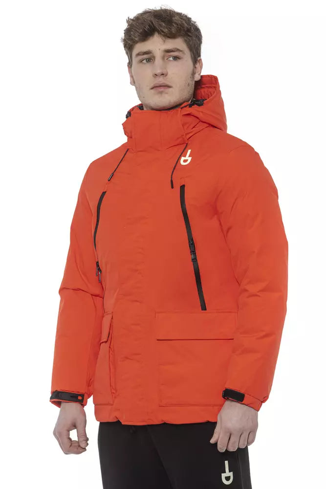 Tond Rote Polyester Herrenjacke