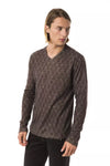 Pull en coton marron BYBLOS pour homme