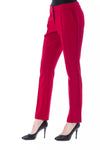 BYBLOS „Fuchsia Polyester Damenhose“