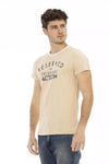 Trussardi Action Beige Baumwolle Herren T-Shirt