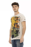 Trussardi Action Beige Baumwolle Herren T-Shirt