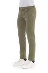 PT Torino Green Cotton Men Jeans