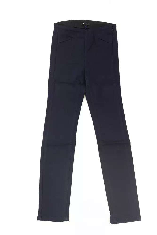 Jacob Cohen Blue Cotton Women Jegging