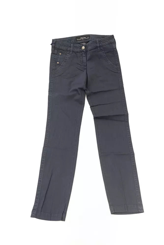 Jacob Cohen Blue Cotton Women Jeans