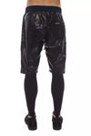 Nicolo Tonetto Black Leather Men's Pant