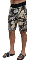 Dolce &amp; Gabbana – Shorts aus Baumwolle mit buntem Aufdruck