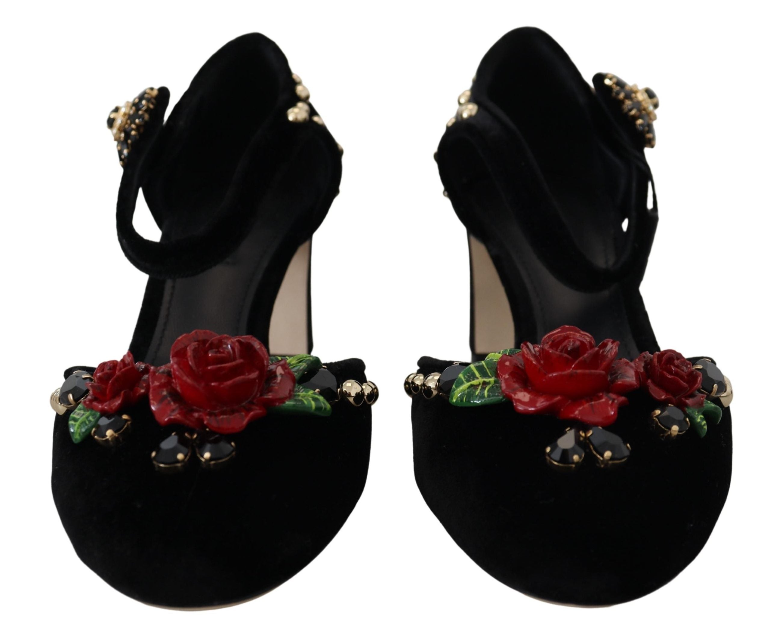 Dolce & Gabbana – Elegante Sandalen mit Blumenverzierung