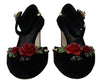 Dolce &amp; Gabbana – Elegante Sandalen mit Blumenverzierung