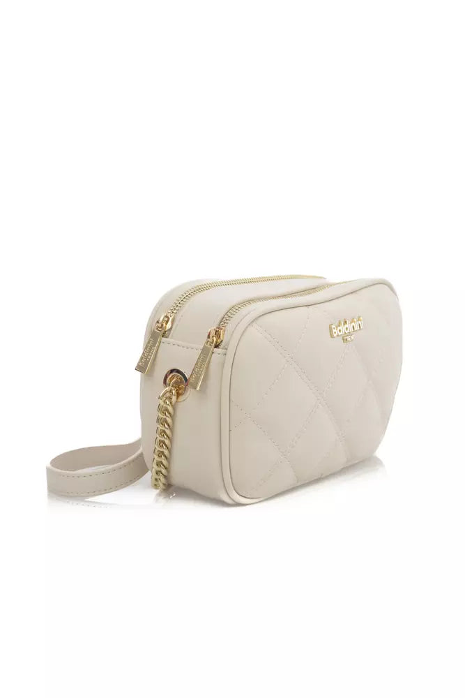 Sac à bandoulière pour femme Baldinini Trend en polyéthylène beige