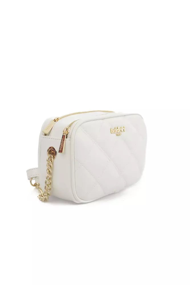 Sac à bandoulière en polyéthylène blanc pour femme Baldinini Trend