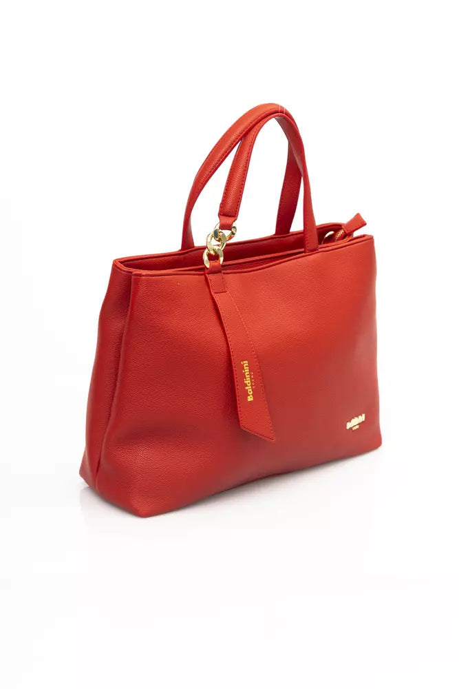 Sac à main pour femme Baldinini Trend en polyéthylène rouge