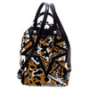 Dolce & Gabbana Stellar Black Nylon Backpack with Leather Accents