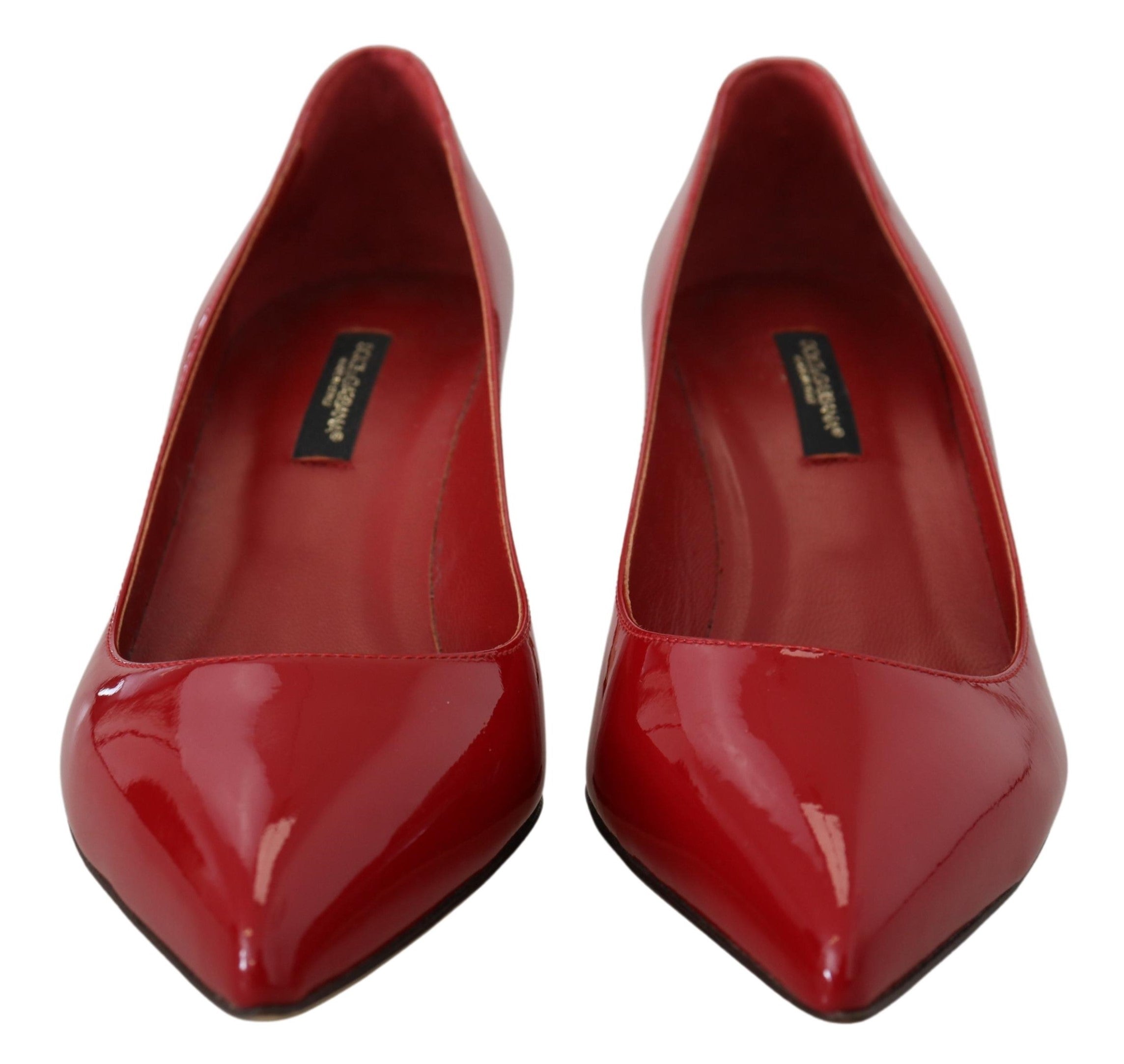 Dolce & Gabbana Exquisite Red Patent Leather Pumps