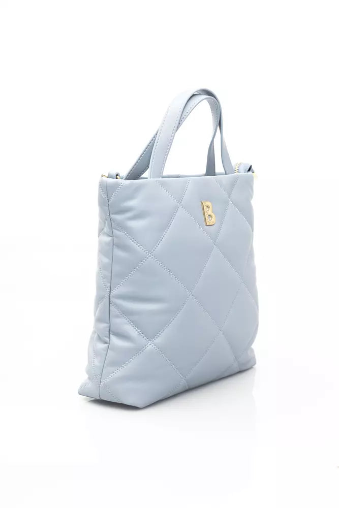 Sac à bandoulière pour femme Baldinini Trend en polyéthylène bleu clair