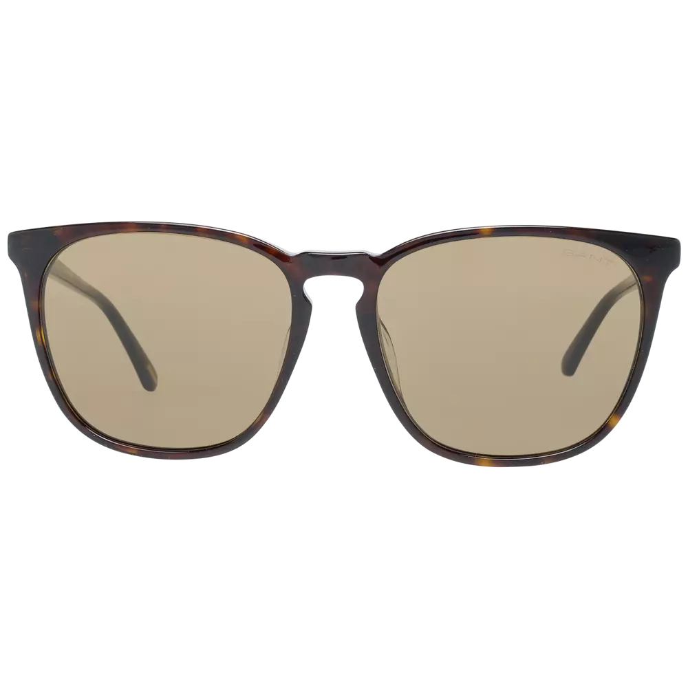 Lunettes de soleil marron pour homme Gant