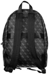 Guess Jeans Black Polyethylene Men Backpack