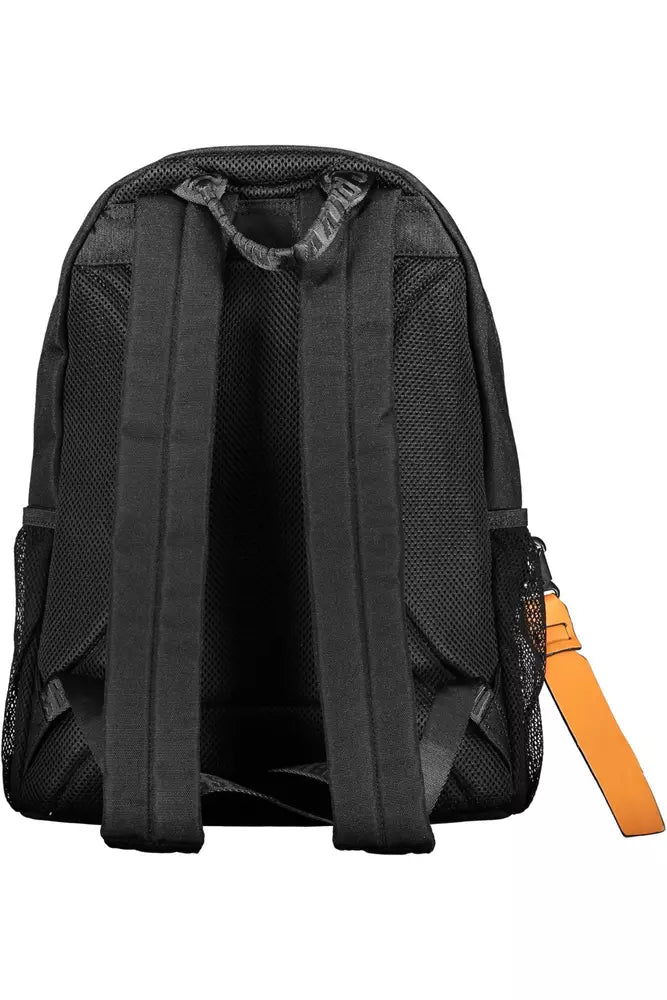 Bikkembergs Black Nylon Men Backpack