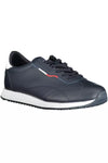 Tommy Hilfiger Blue Leather Men Sneaker